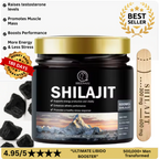 Authentic Himalayan Shilajit Resin – 100% Pure (60g / 2.1oz)