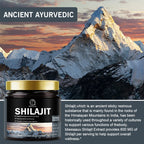 Authentic Himalayan Shilajit Resin – 100% Pure (60g / 2.1oz)