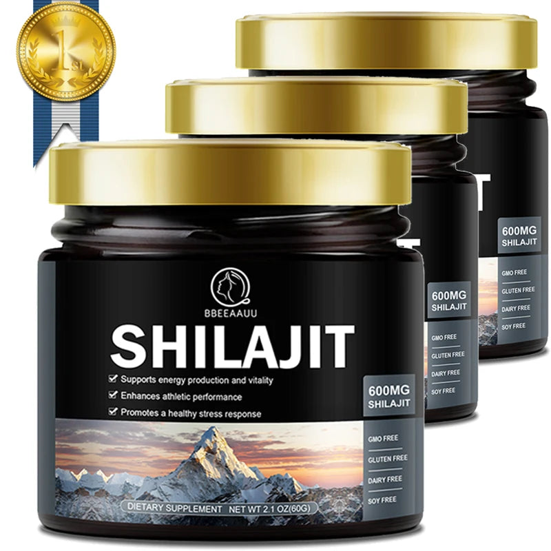 Authentic Himalayan Shilajit Resin – 100% Pure (60g / 2.1oz)
