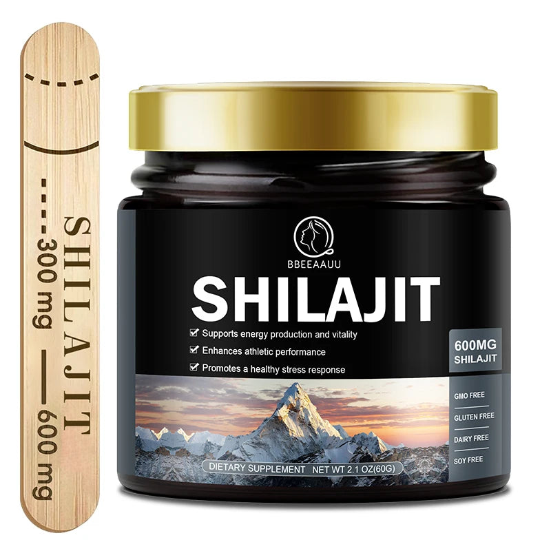 Authentic Himalayan Shilajit Resin – 100% Pure (60g / 2.1oz)